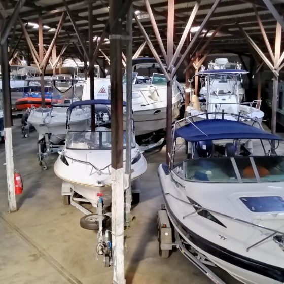 Undercover Boat Storage at Woodman Point